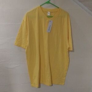 Vibrant Yellow Short Sleeve Men's Tee